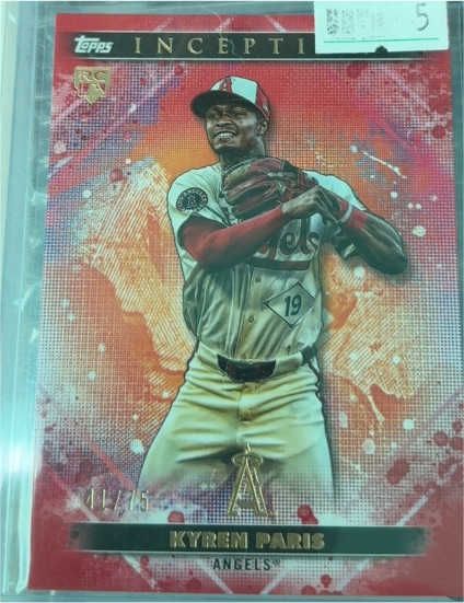 2024 Topps Inception #20 Kyren Paris — front