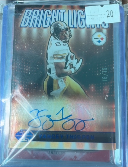 2024 Panini Illusions #BLS-YTN Yancey Thigpen Bright Lights Signatures — front