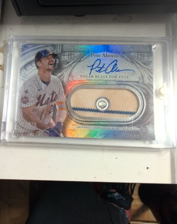 2025 Topps Sterling #Pete Alonso Polar Blast For Pete — front