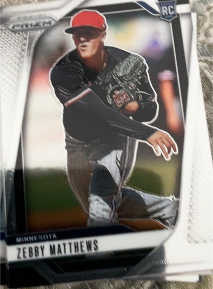 2025 Panini Prizm #167 Zebby Matthews — front