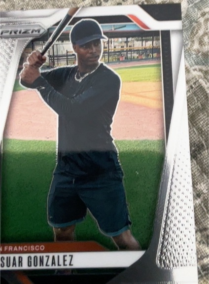 2025 Panini Prizm #46 Josuar Gonzalez — front