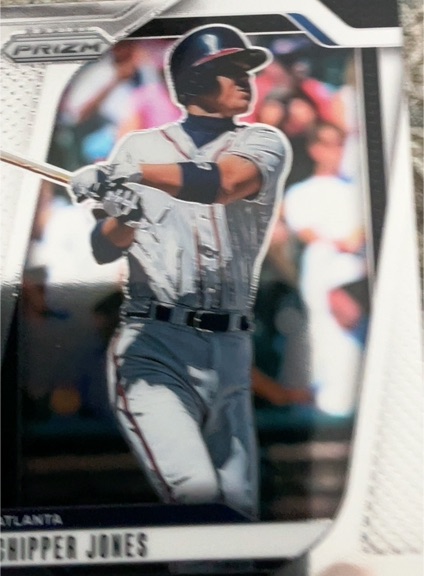 2025 Panini Prizm #220 Chipper Jones — front