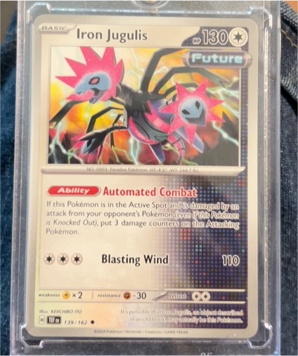 2024 Pokémon SV05: Temporal Forces #139 Iron Jugulis — front
