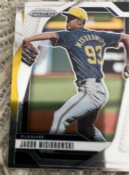 2025 Panini Prizm Red Prizm Jacob Misiorowski — front