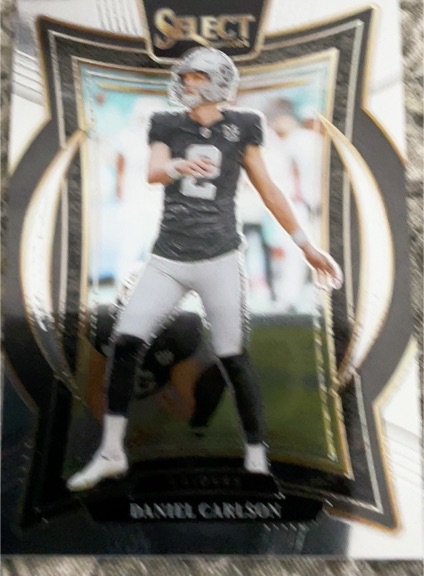 2024 Panini Select #43 Daniel Carlson — front
