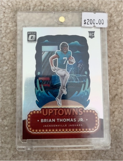 2024 Panini Donruss Optic #12 Brian Thomas Jr. Uptowns Rookie — front