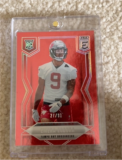 2025 Donruss Elite #27 Emeka Egbuka — front