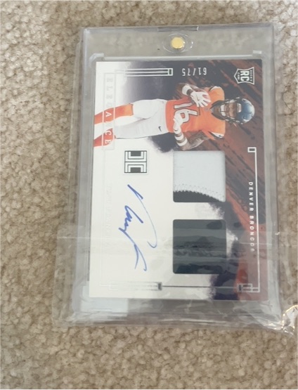 2020 Panini One #41 Jerry Jeudy — front