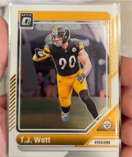 2024 Panini Donruss Optic #169 T.J. Watt — front