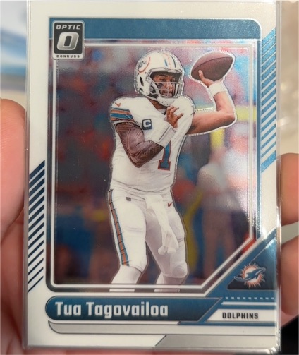 2024 Panini Donruss Optic #120 Tua Tagovailoa — front
