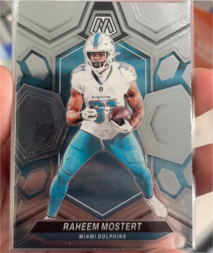 2024 Panini Mosaic #136 Raheem Mostert — front