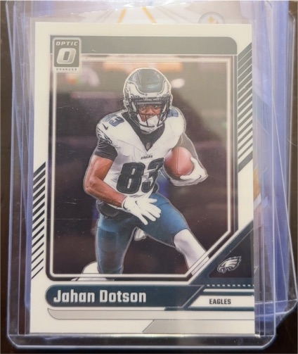 2024 Donruss Optic #199 Jahan Dotson — front
