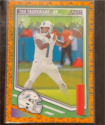 2025 Panini Score-A-Treat #25 Tua Tagovailoa — front