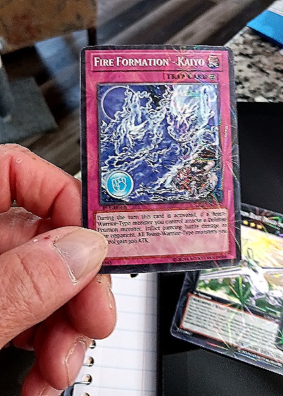 2002 Yu-Gi-Oh! Fire Formation - Kaiyo RA-02 — front
