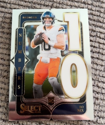 2024 Panini Select #6 Bo Nix — front
