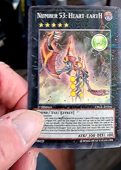 2011 Yu-Gi-Oh! CBLZ-EN046 Number 53: Heart-eartH — front