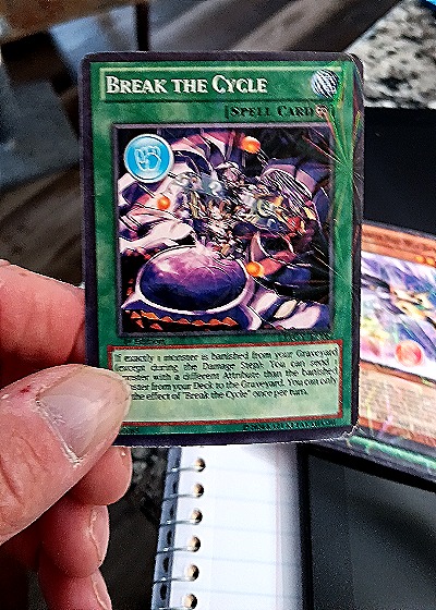Yu-Gi-Oh! Break the Cycle Spell Card — front