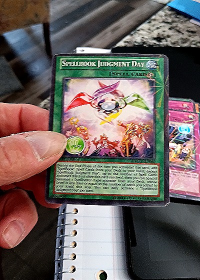 2022 Yu-Gi-Oh! RA04-EN115 Spellbook Judgment Day — front