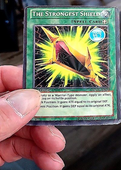 1996 Yu-Gi-Oh! The Strongest Shield #1107-EN036 — front