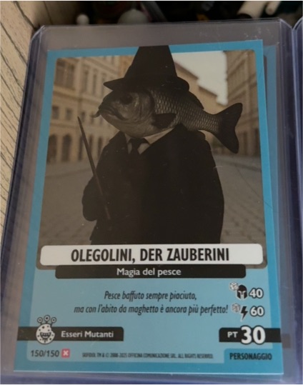 2025 Italian Brainrot #150 Olegolini, Der Zauberini — front