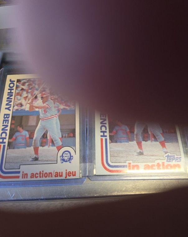 1982 O-Pee-Chee #304 Johnny Bench — front