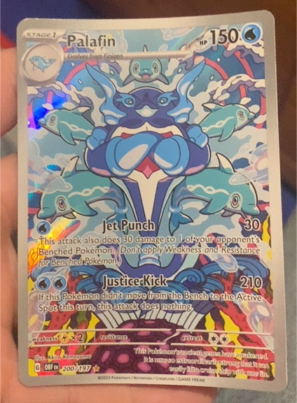 2023 Pokémon SV03: Obsidian Flames #200 Palafin — front