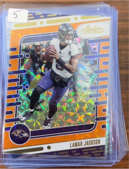 2024 Panini Absolute #9 Lamar Jackson — front