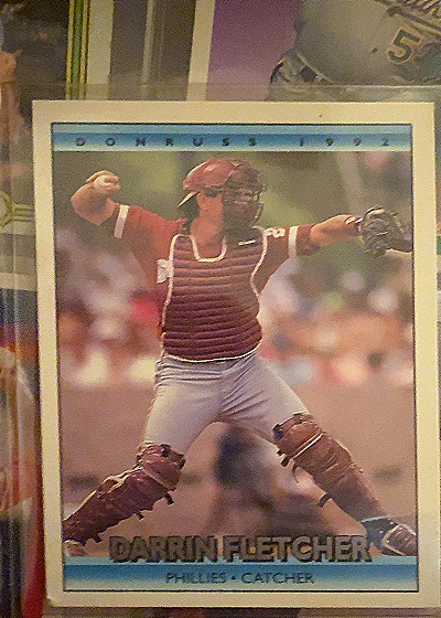 1992 Donruss #319 Darrin Fletcher — front