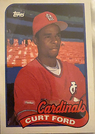 1989 Topps #132 Curt Ford — front