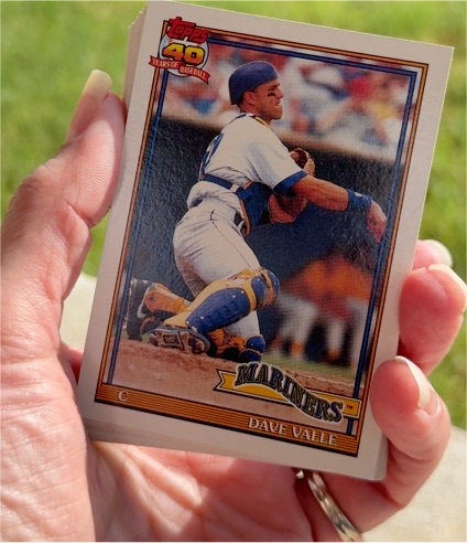 1991 Topps #178 Dave Valle — front