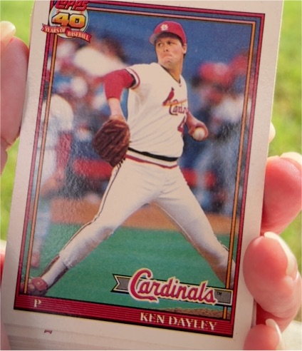 1991 Topps #41 Ken Dayley — front