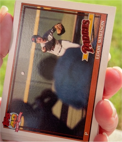 1991 Topps #481 Eddie Whitson — front