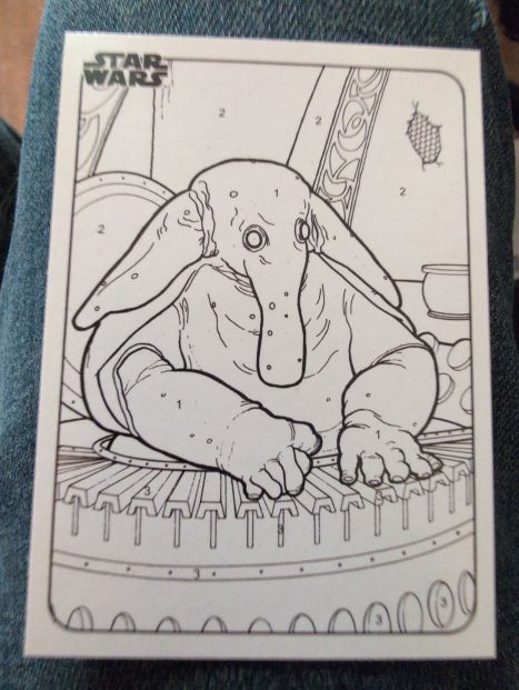 2025 Topps Chrome Star Wars By The Numbers #CP-5 Max Rebo — front