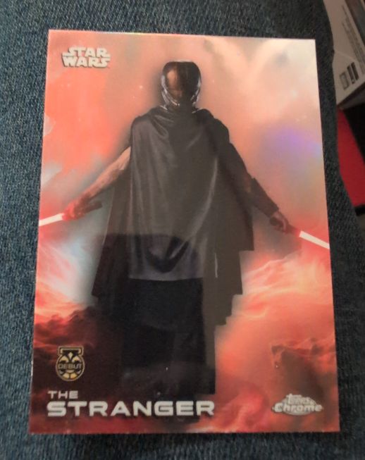 2025 Topps Chrome Star Wars #182 The Stranger — front
