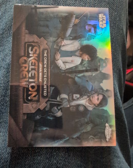 2025 Topps Chrome Star Wars #SC-13 The Crew Gets Enlisted Skeleton Crew — front