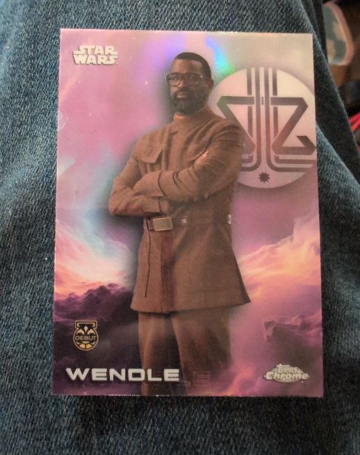 2025 Topps Chrome Star Wars #191 Wendle — front