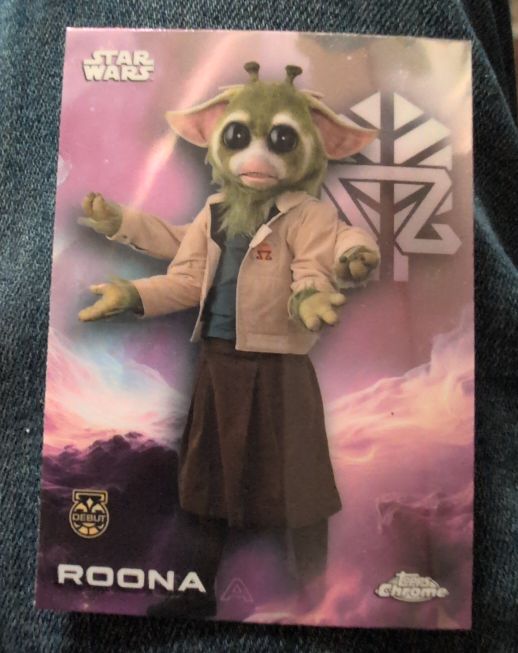 2025 Topps Chrome Star Wars #157 Roona — front