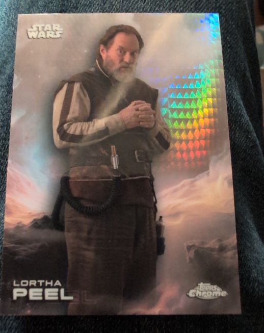 2025 Topps Chrome Star Wars #132 Lortha Peel — front