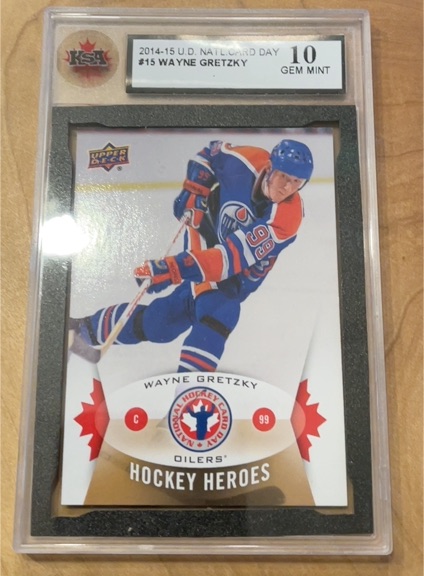 2014-15 Upper Deck National Hockey Card Day #15 Wayne Gretzky — front