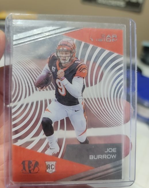 2020 Panini Chronicles Clear Vision #CV-1 Joe Burrow — front