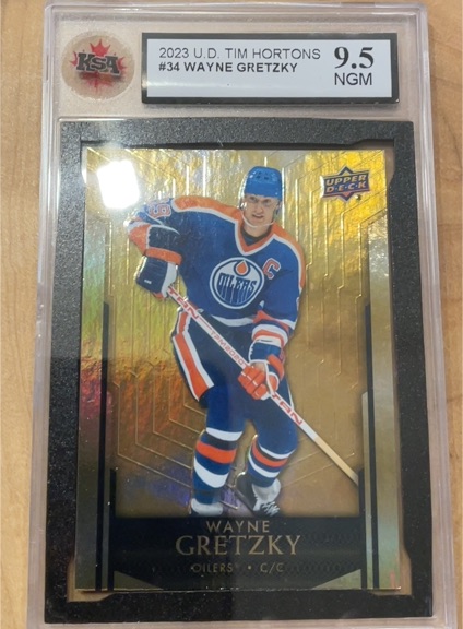 2023 Upper Deck Tim Hortons #34 Wayne Gretzky — front