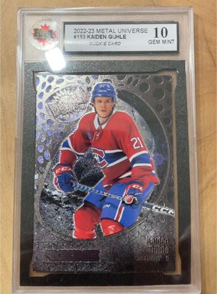 2022-23 Metal Universe #193 Kaiden Guhle — front