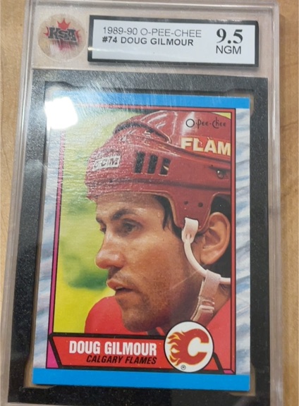 1989-90 O-Pee-Chee #74 Doug Gilmour — front
