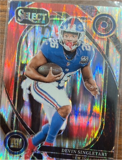 2024 Panini Select #250 Devin Singletary — front