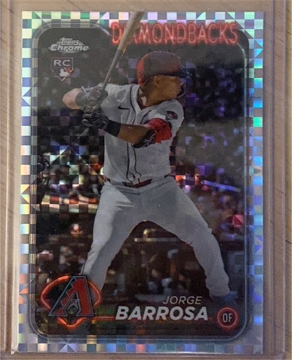 2024 Topps Chrome Update #USC163 Jorge Barrosa — front