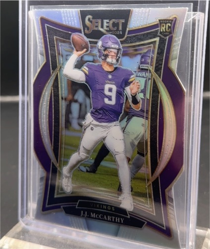 2024 Panini Select #24 J.J. McCarthy — front