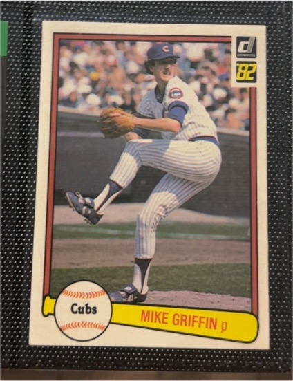 1982 Donruss #82 Mike Griffin — front