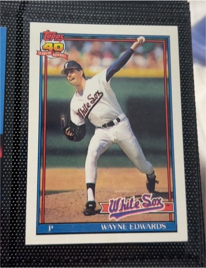1991 Topps #751 Wayne Edwards — front