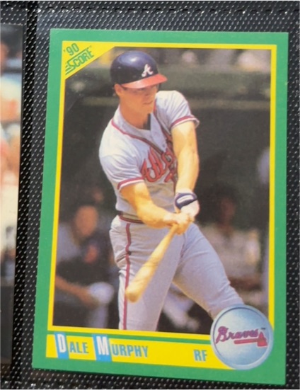 1990 Score #66 Dale Murphy — front