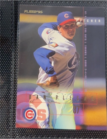 1995 Fleer #421 Dan Plesac — front